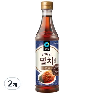 청정원 멸치골드액젓, 1kg, 2개