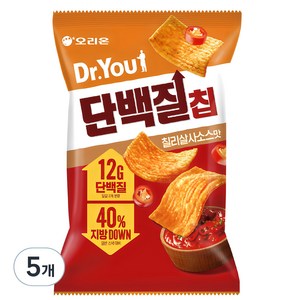 닥터유 단백질칩 칠리살사맛, 5개, 60g