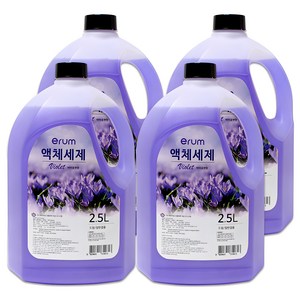 이룸 찌든때 얼룩제거 액체세제 (일반/드럼겸용) 2500ml, 2.5L, 4개