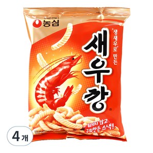 새우깡, 90g, 4개