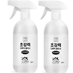 생활공식 초강력 다목적 클리너, 500ml, 2개