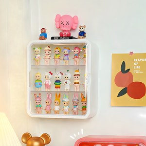 에이치케이셀 벽부착 탁상용 아크릴 피규어 케이스, 1개