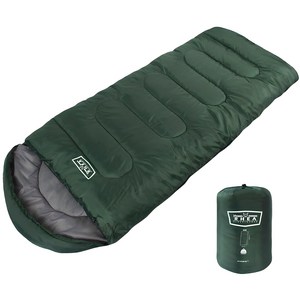 빈슨메시프 캠핑 침낭 레아 머미형, 그린, 1개