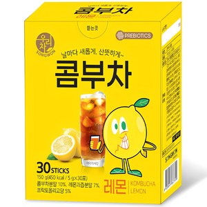 우리차 콤부차 레몬, 5g, 30개입, 1개