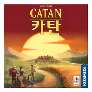 코스모스게임즈 카탄 보드게임, 혼합색상, 1개