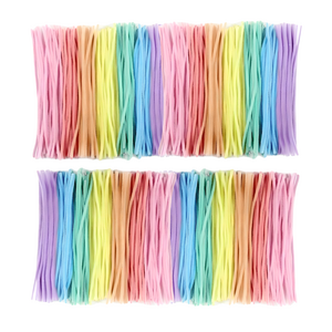 모모커머스 컬러 철사 공예 모루 마카롱색 만들기 DIY 세트, 400개