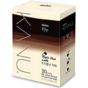 카누 트리플샷 라떼 커피믹스, 14g, 30개입, 1개