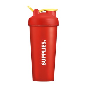 서플라이스 쉐이커 클래식 보틀, 레드, 700ml, 1개