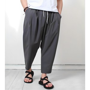 라스토케 28~38 남자 배기바지 와이드팬츠 여름바지 아이스바지 편한바지 9부 항아리바지