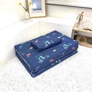 더푹 3단 접이식 매트리스 침대 메모리폼 3단 수면 매트 마블폼