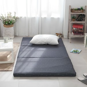 뜨란채 3단 접이식 생활방수 홑겹 요 매트리스