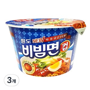 팔도 비빔면 컵, 3개