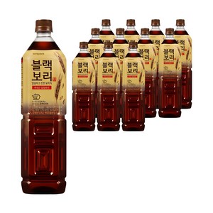 하이트진로 블랙보리, 1.5L, 12개