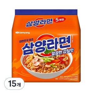 삼양라면 120g, 15개