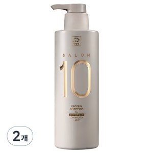 미쟝센 살롱 10 단백질 샴푸 극손상 모발용, 500ml, 2개