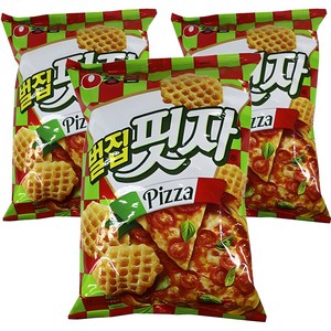 벌집핏자 스낵, 90g, 3개