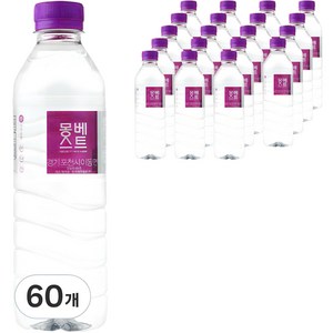 몽베스트 생수, 500ml, 60개