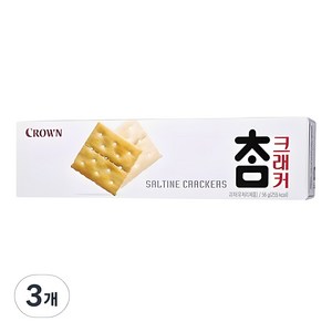 크라운 참 크래커, 56g, 3개