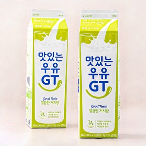 맛있는우유GT 깔끔한 저지방우유, 900ml, 2개