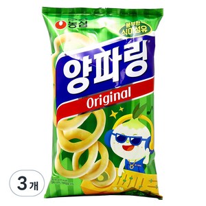 농심 양파링 오리지널, 80g, 3개