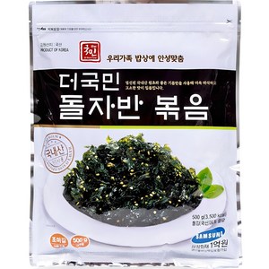 더국민 돌자반볶음, 500g, 1개