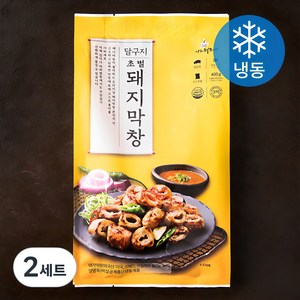 달구지 초벌 돼지막창 300g + 된장소스 100g 세트 (냉동), 400g, 2세트