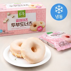 풀스쿡 글레이즈 두부도너츠 (냉동), 50g, 5입