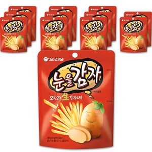 오리온 눈을감자, 56g, 12개