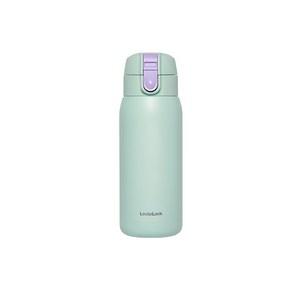 락앤락 스쿨핏 코튼캔디 원터치 텀블러, 민트, 370ml, 1개