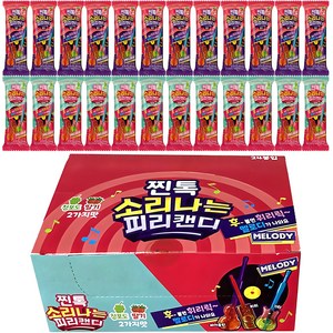 찐톡 소리나는 피리 캔디 24p, 336g, 1개