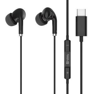 어반사운드 In-Ear C타입 유선 이어폰, US-EPC1, BLACK