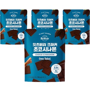 잇츠베러 크래커 초코시나몬, 45g, 4개