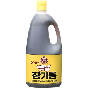 오뚜기옛날 오쉐프 참기름, 1.8L, 1개입, 1개