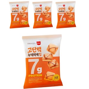 단백질과자점 고단백 누네띠네칩, 55g, 4개