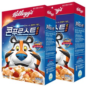 콘푸로스트 시리얼, 660g, 2개