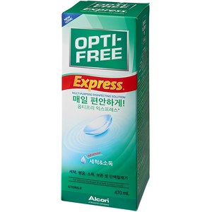 옵티프리 익스프레스 렌즈 세정액, 470ml, 1개