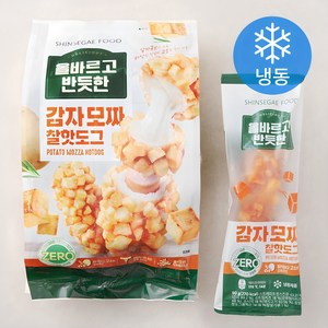 올바르고 반듯한 감자 모짜 찰핫도그 6개입 (냉동), 540g, 1개