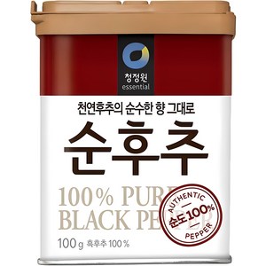 청정원 순후추, 100g, 1개