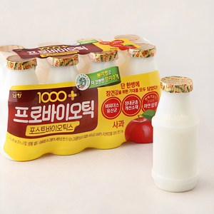 1000+ 프로바이오틱스 사과, 130ml, 8개