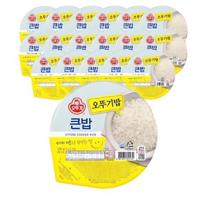 오뚜기 큰밥, 300g, 18개