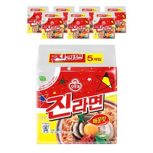 오뚜기 진라면 매운맛 120g, 40개