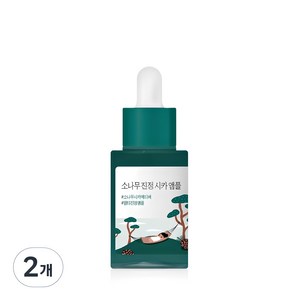 라운드랩 소나무 진정 시카 앰플, 30ml, 2개