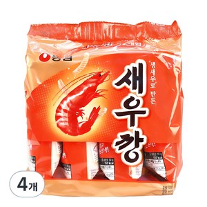 농심 새우깡 미니팩 30g x 4p, 120g, 4개