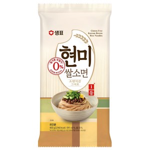 샘표국시 현미 쌀 소면, 800g, 1개