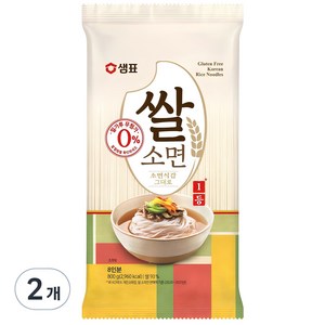 샘표 쌀 소면, 800g, 2개