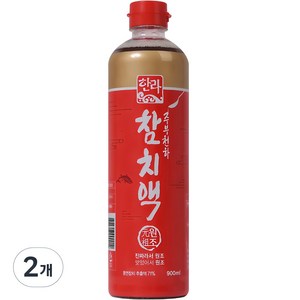 한라식품 참치액, 900ml, 2개