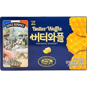 서주 버터와플, 1개, 55g