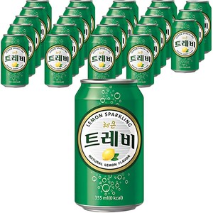 롯데 트레비 레몬, 355ml, 24개