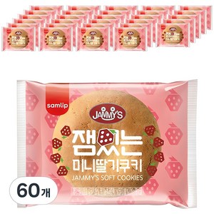 재미스 잼있는 미니딸기쿠키, 16g, 60개