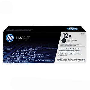 HP No.12A 정품토너 Q2612A, Black, 1개
